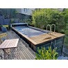 Container Pool with dimensions of 6m